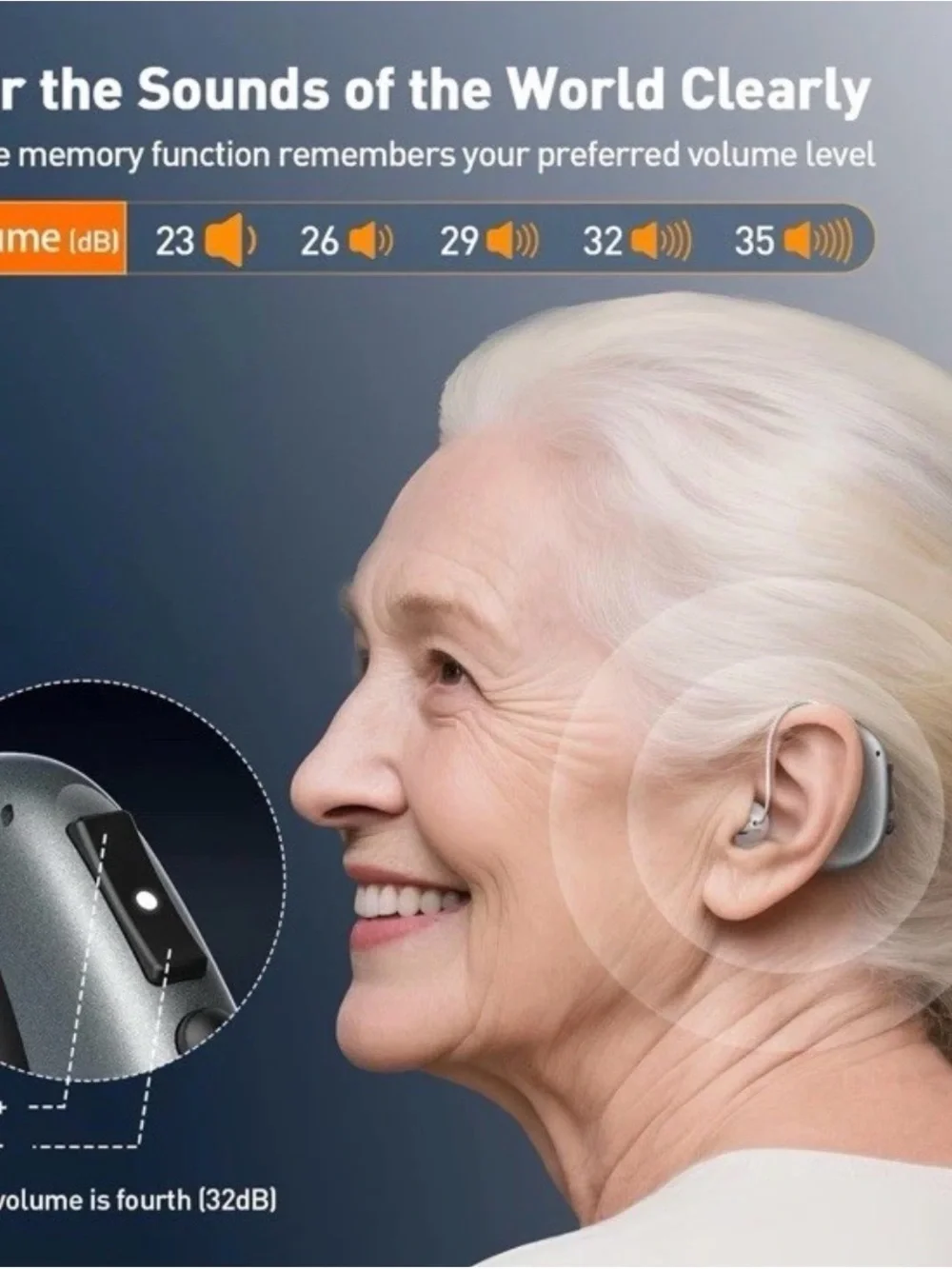 Earth behind ear